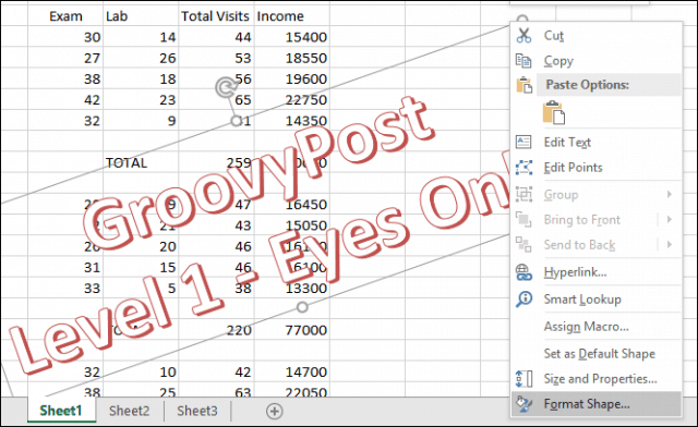 How to Add a Watermark Spreadsheets in Excel - 34