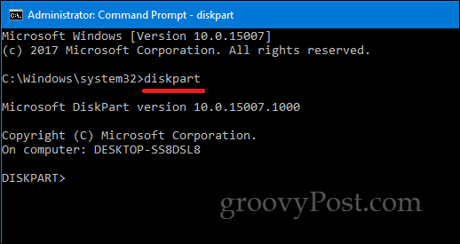 How Format Local Disks, USB Storage and SD Cards Using DiskPart in 10