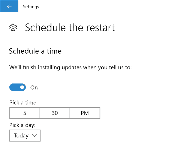 Windows 10 Creators Update to Solve Auto Restarts After Updates - 21