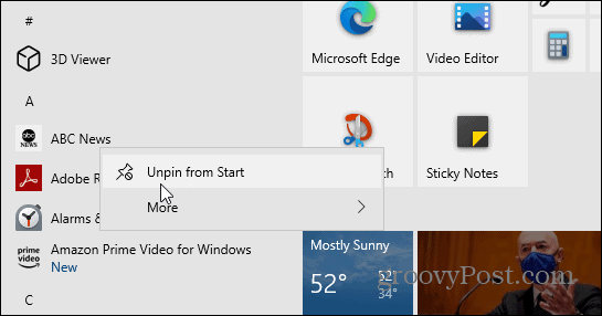 Block Users from Uninstalling Apps from the Windows 10 Start Menu - 89