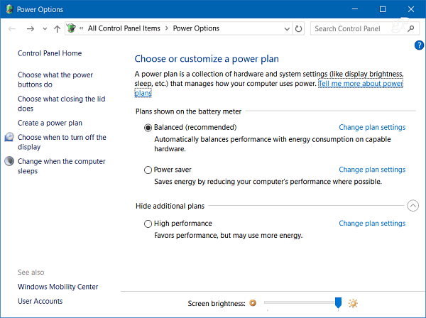 Change Windows 10 Power Plans for Your Laptop the Easy Way - 44