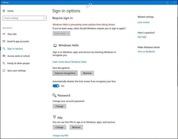 How to Set Up Windows Hello Facial Recognition to Sign in to Windows 10 - 49