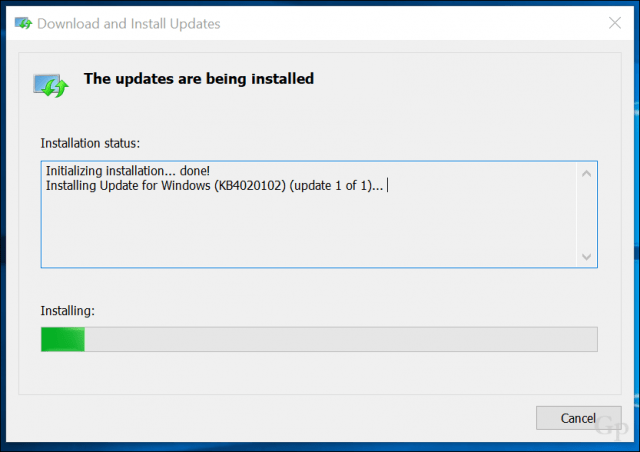 Manually Install Cumulative Updates and Virus Definitions on Windows 10 - 58