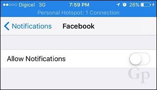 Turn Off Annoying Reoccurring Facebook Notifications in iOS - 26