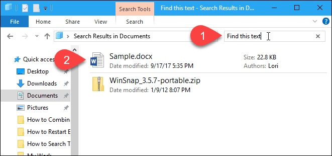 How to Search Through File Contents on Windows 10 - 40
