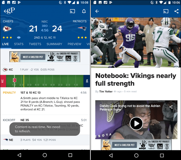 NFL Companion Apps for Getting the Most Out of the 2017 Season