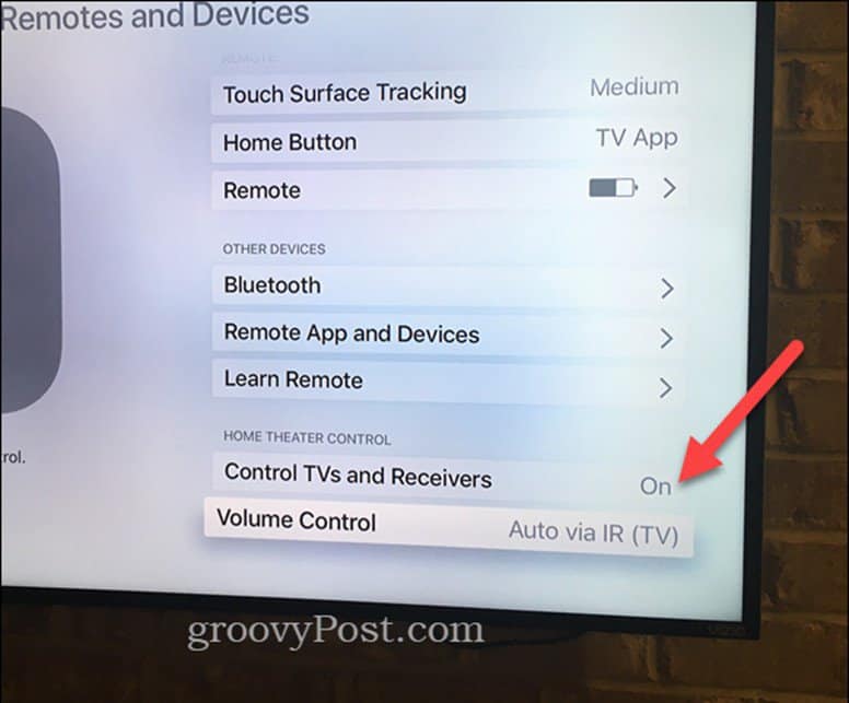 How to Control TV Volume and Power with Your Apple TV Remote - 61