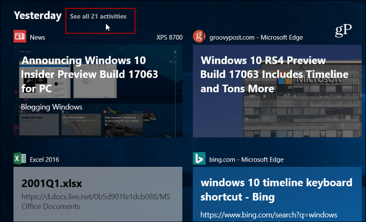 How to Use the New Windows 10 Timeline Feature in Version 1803 - 72