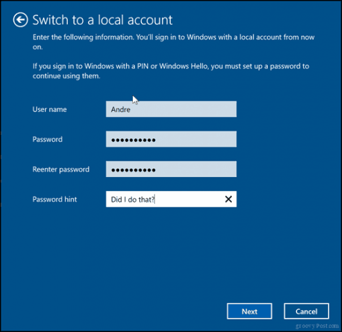 Create and Manage User Accounts and Privileges in Windows 10 - 93