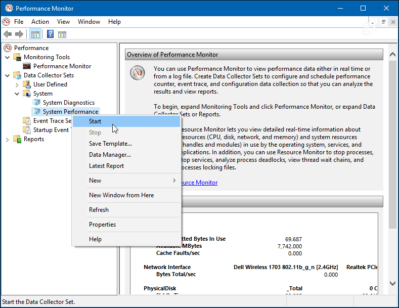 How to Generate a Windows 10 System Performance Report - 60