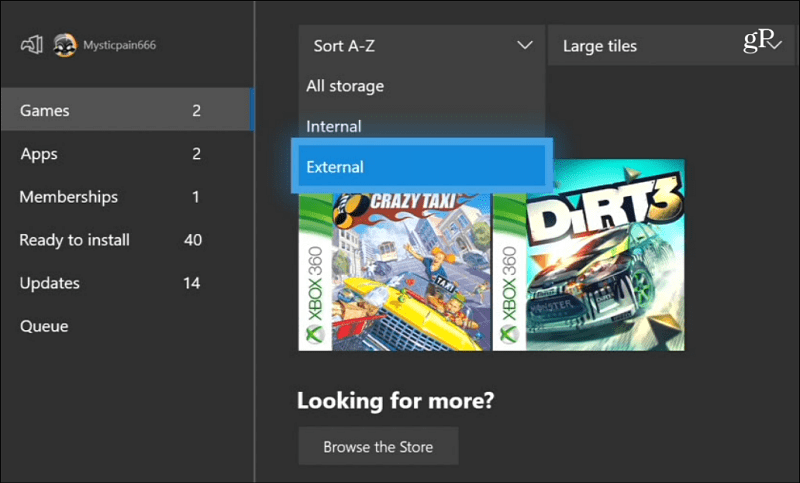 How to Move Games and Manage External Drives on Xbox One - 85
