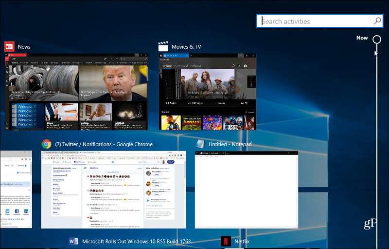 How to Use the New Windows 10 Timeline Feature in Version 1803 - 32