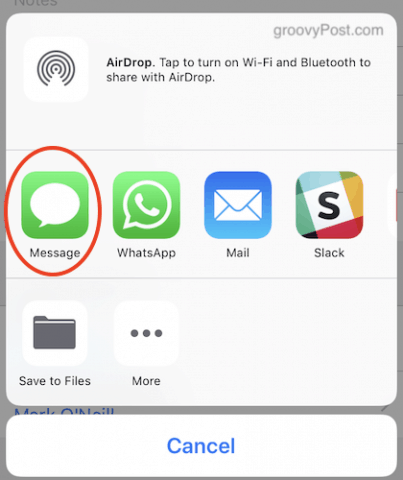 How To Share Phone Contacts Via iMessage and WhatsApp - 93