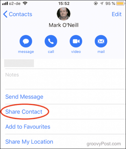 How To Share Phone Contacts Via iMessage and WhatsApp - 87