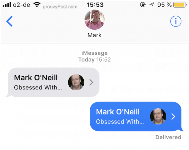 How To Share Phone Contacts Via iMessage and WhatsApp - 18