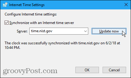 How to Synchronize the Clock in Windows 10 with Internet or Atomic Time - 85