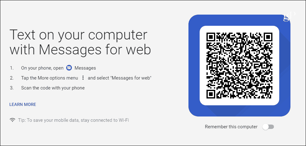 Use Android Messages for the Web to Send Texts from Your Computer - 43
