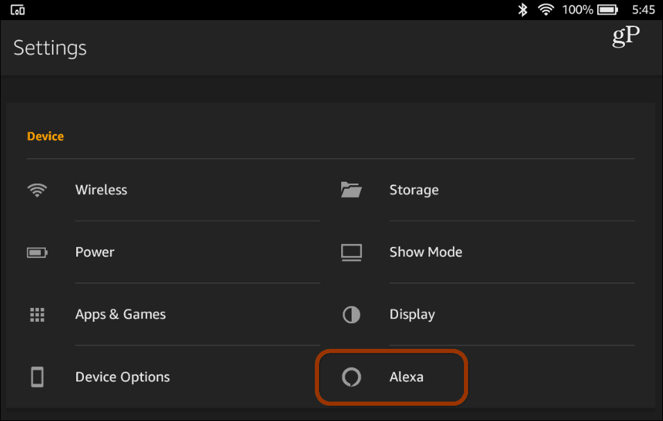 Change the Alexa Wake Word for Fire HD Tablet in Show Mode - 67
