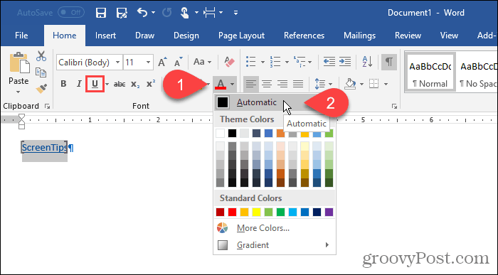 How to Work With ScreenTips in Microsoft Word - 54