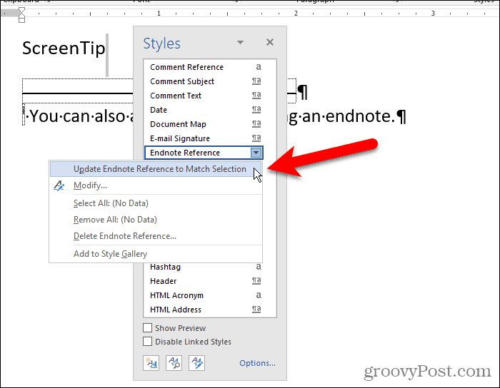 How to Work With ScreenTips in Microsoft Word - 41