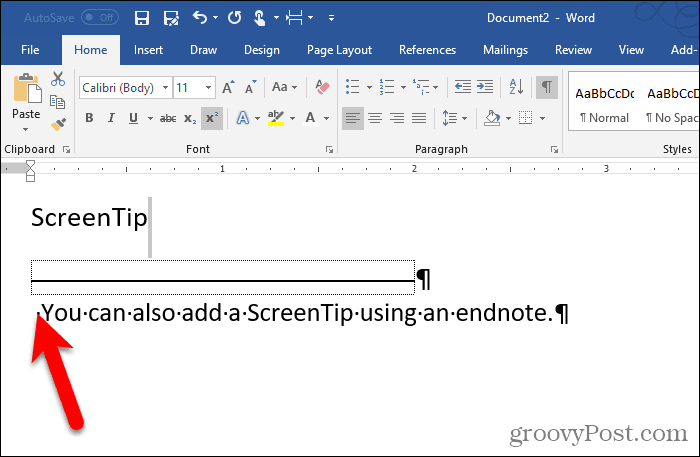 How to Work With ScreenTips in Microsoft Word - 34