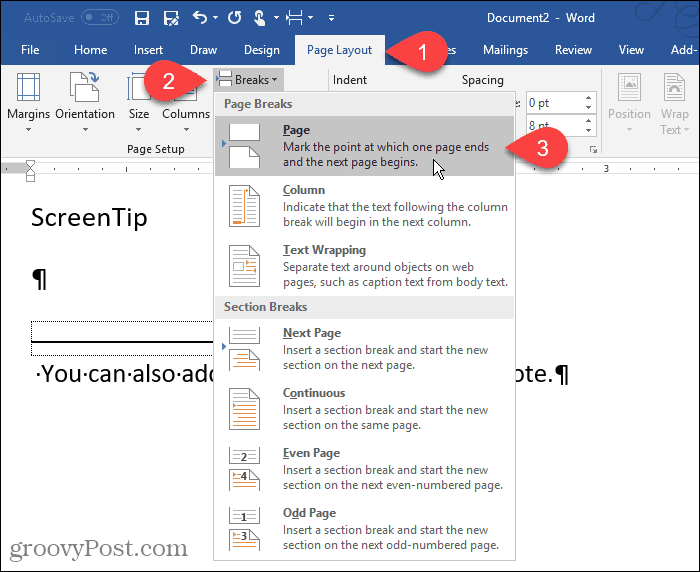 How to Work With ScreenTips in Microsoft Word - 31