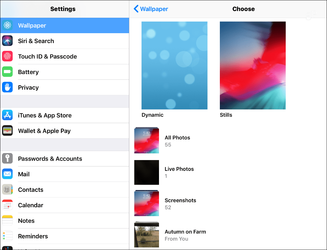 How to Change the Background Wallpaper Picture on iPhone & iPad