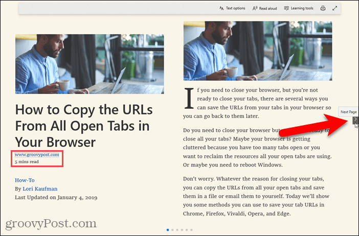 How to Use Reader View in Your Desktop Browser - 2