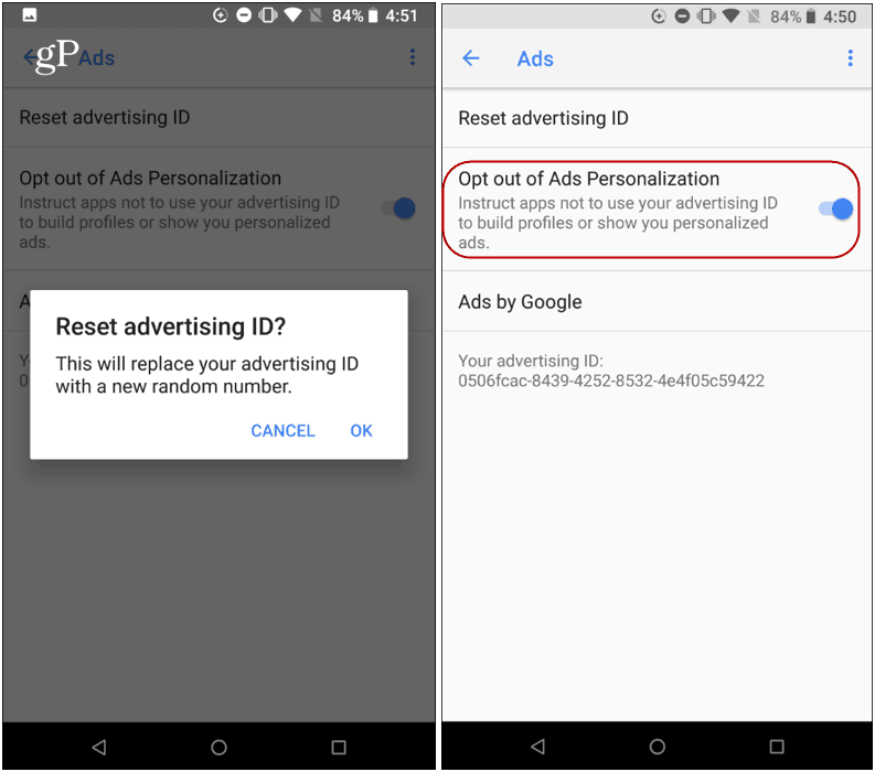 Limit Ad Tracking and Reset Your Advertising ID on Android or iOS - 10