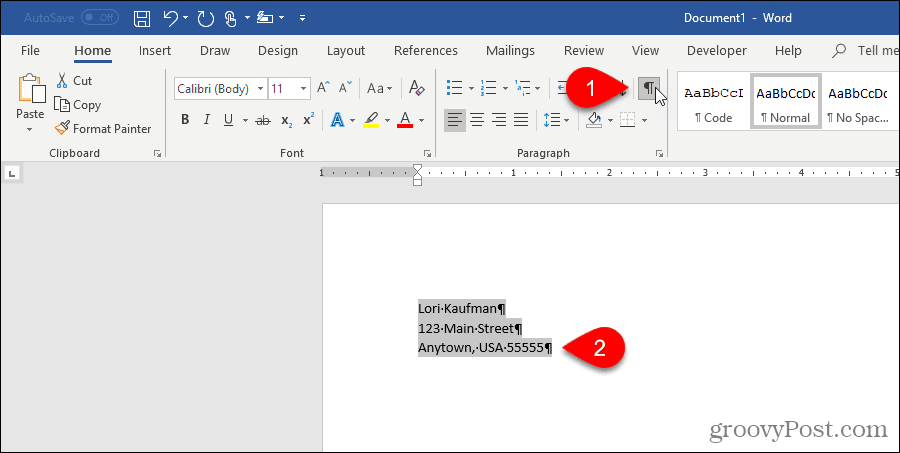 How to Create and Use AutoText Entries in Microsoft Word - 19