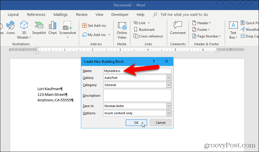 How to Create and Use AutoText Entries in Microsoft Word - 14