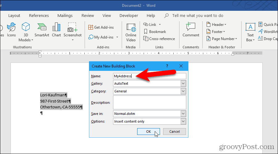How to Create and Use AutoText Entries in Microsoft Word - 61