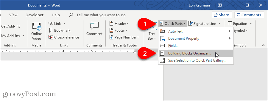 How to Create and Use AutoText Entries in Microsoft Word - 92