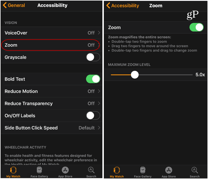 How to Use the Zoom Feature on Apple Watch for Poor Eyesight - 75