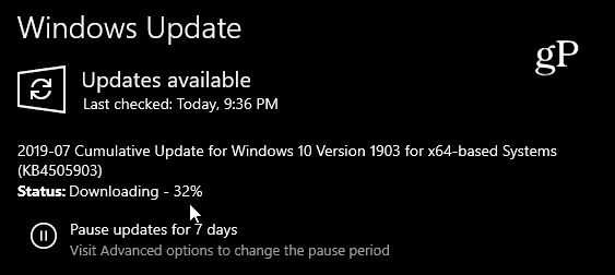 Microsoft Releases Cumulative Update KB4505903 for Windows 10 1903 - 74