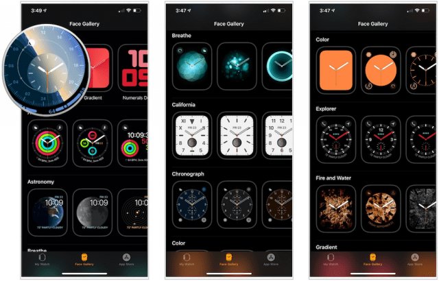 How to Change Your Apple Watch Faces - 4