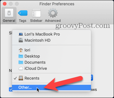 How to Set the Default Folder That Opens in Finder on Your Mac - 73
