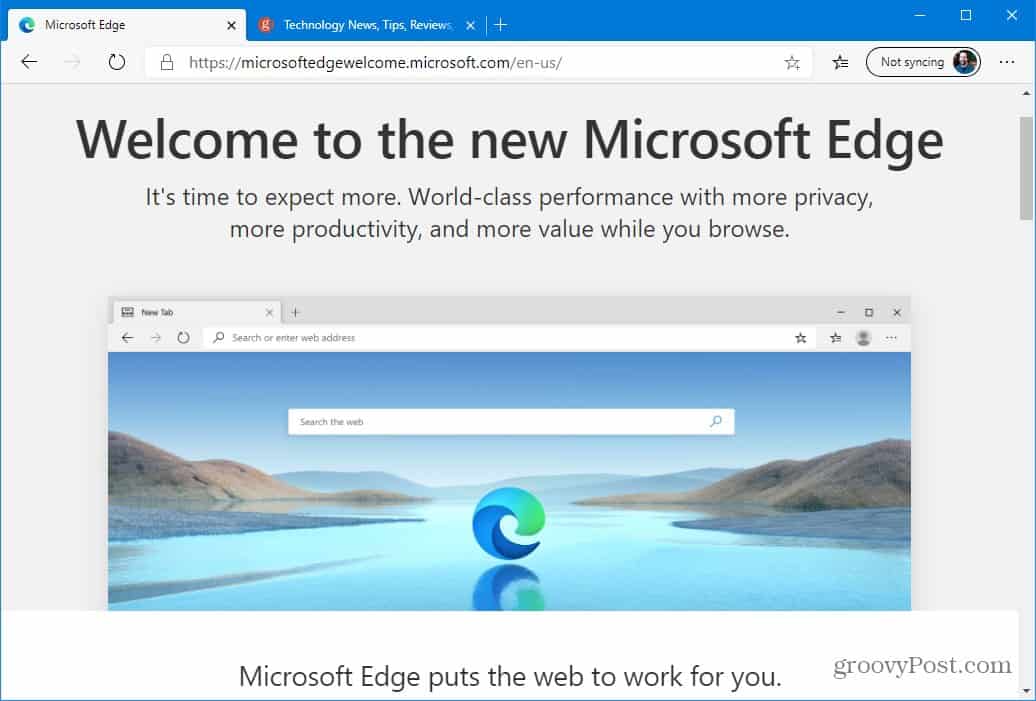 How To Get Started With The New Microsoft Edge Browser | grovetech