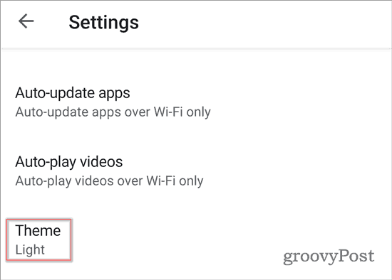 How To Enable Dark Mode on the Google Play Store - 74