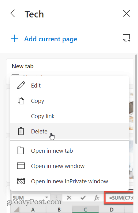 How to Use Collections in Microsoft Edge - 44