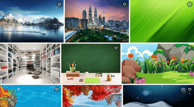 Shutterstock Zoom backgrounds