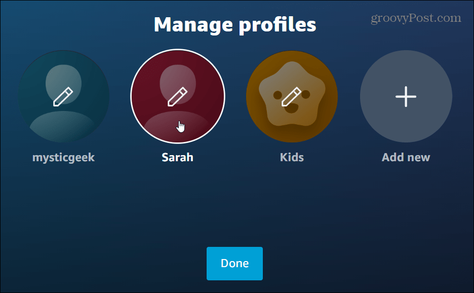 How To Manage User Profiles On Amazon Prime Video