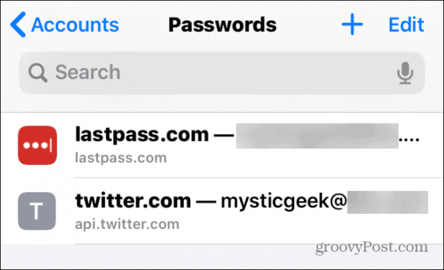 password saved safari