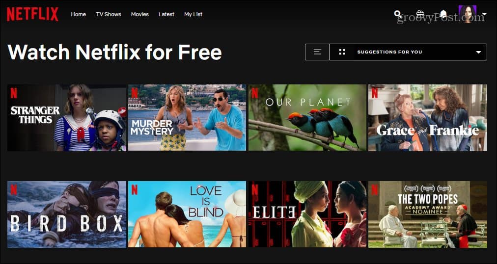 Come posso guardarci Netflix gratuitamente?