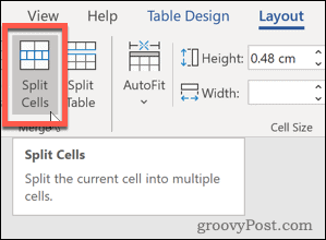 How To Split Or Merge Table Cells In Microsoft Word Digisrun