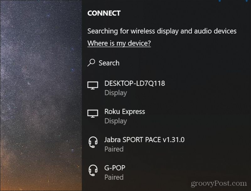 How Miracast Works in Windows 10 to Cast Your Display to Another PC - 27