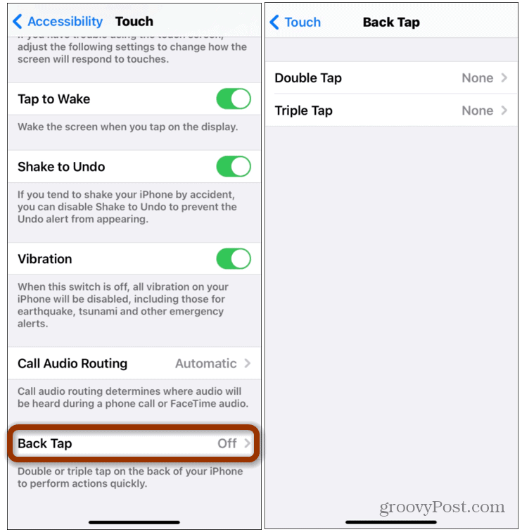 How to take a Screenshot on iPhone with a Back Tap - 85