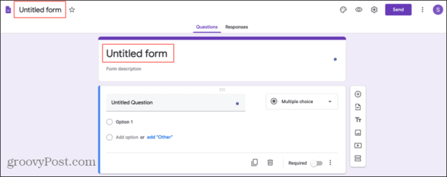 How to Create a Form With Google Forms