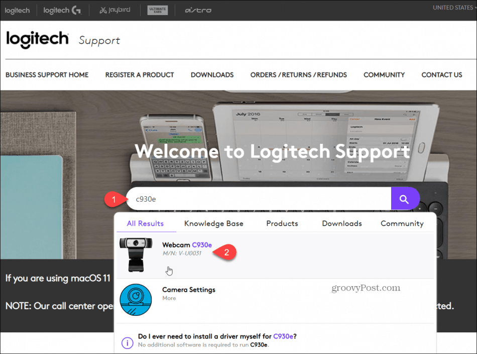 How Update your Logitech Webcam Firmware