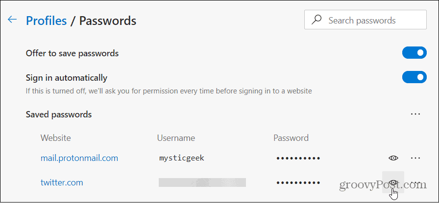 How to View Saved Passwords in Microsoft Edge - 36